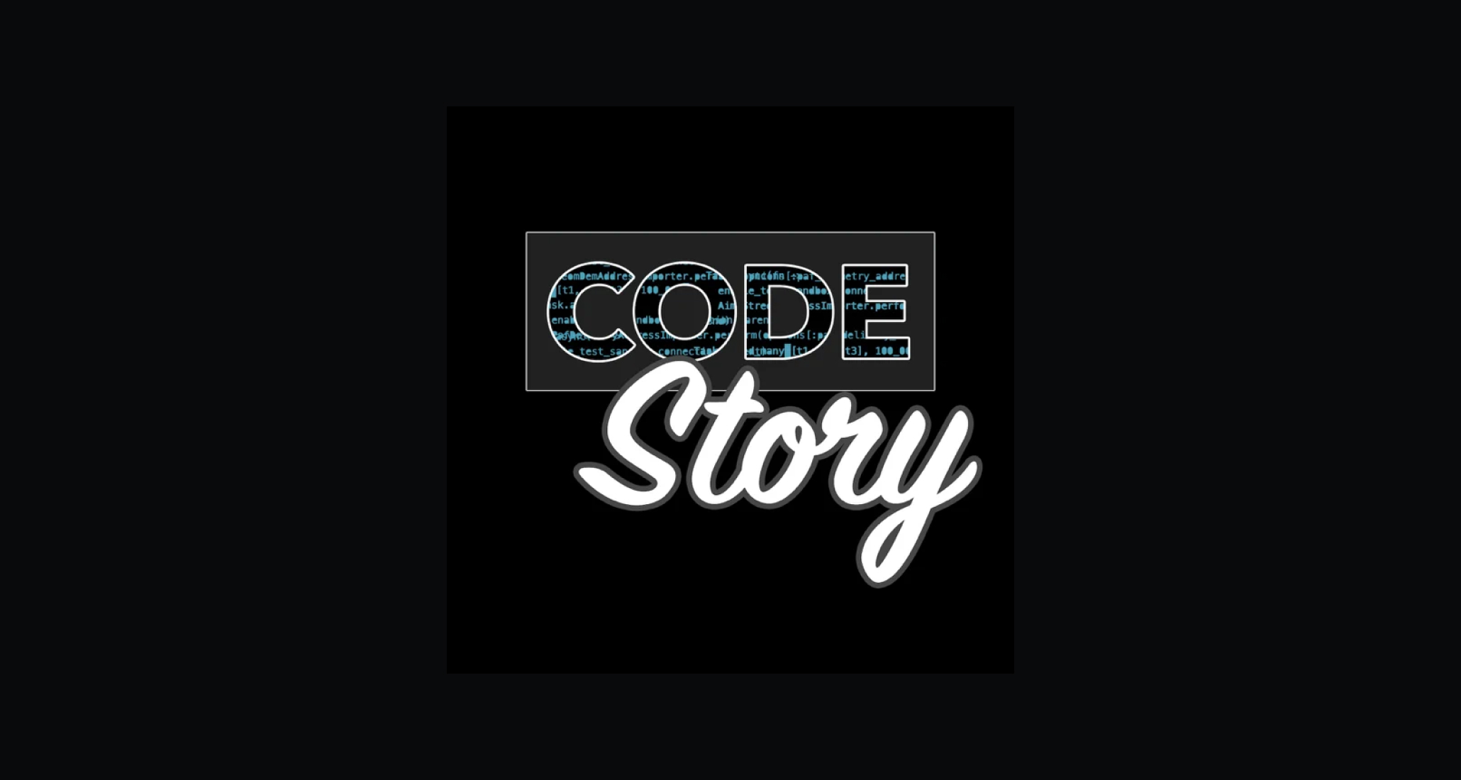 Code Story podcast logo